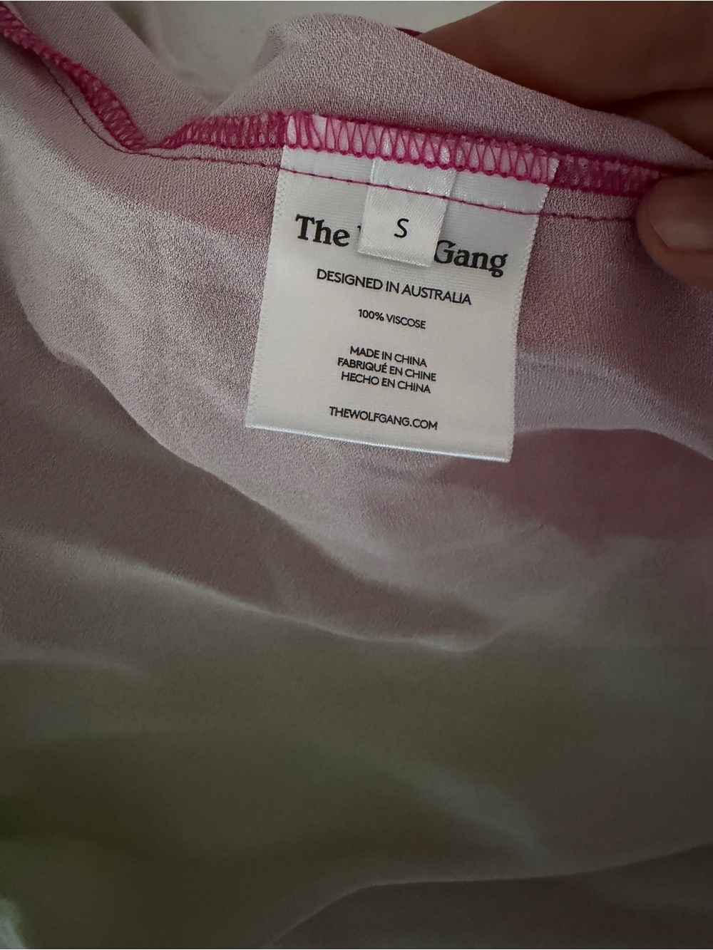 The Wolf Gang Makena Maxi Dress small - Picture 4 of 5